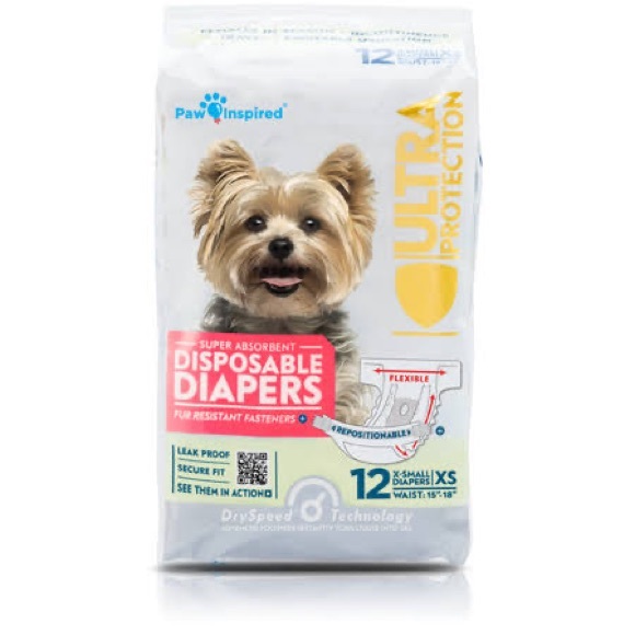 Other - Paw inspired | female dog diapers size xs